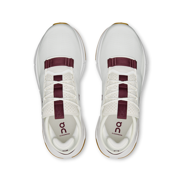 On Cloudnova 2 Ivory Maroon 3ME30214758 SneakerMood productfoto 2