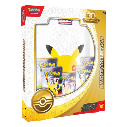 Pokémon TCG 30th Celebration Binder Collection - SKU 895560 - front view - SneakerMood