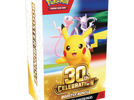 Pokémon TCG 30th Celebration Booster Bundle - SKU 895561 - front view - SneakerMood