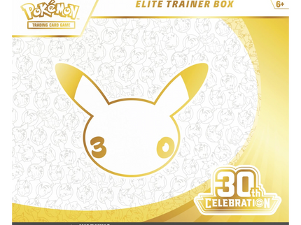 Pokémon TCG 30th Celebration Elite Trainer Box - SKU 895551 - product detail 3 - SneakerMood