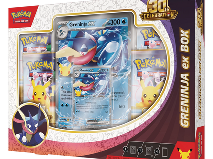 Pokémon TCG 30th Celebration: Greninja ex Box - SKU 895558 - product detail 3 - SneakerMood