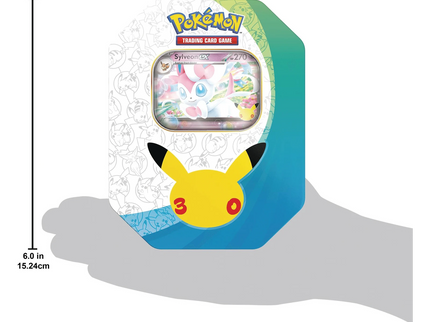 Pokémon TCG 30th Celebration Sylveon ex Tin - SKU 66072 - product detail 3 - SneakerMood
