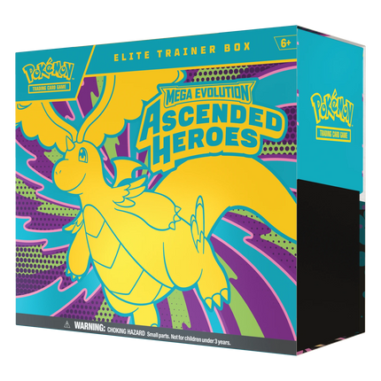 Pokémon TCG Ascended Heroes Elite Trainer Box - SKU 860574 - front view - SneakerMood