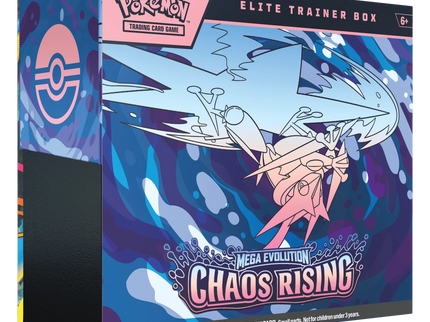 Pokémon TCG Chaos Rising Elite Trainer Box - SKU 877294 - front view - SneakerMood