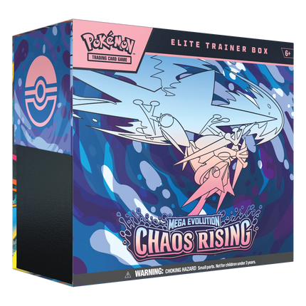 Pokémon TCG Chaos Rising Elite Trainer Box - SKU 877294 - front view - SneakerMood