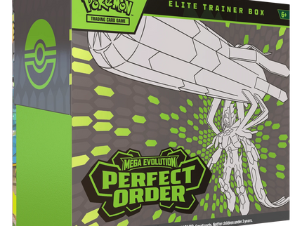 Pokémon TCG Perfect Order Elite Trainer Box - SKU 865406 - front view - SneakerMood