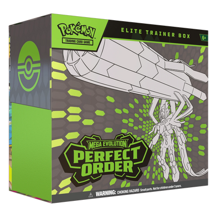 Pokémon TCG Perfect Order Elite Trainer Box - SKU 865406 - front view - SneakerMood