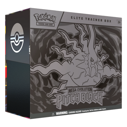 Pokémon TCG Pitch Black Elite Trainer Box - SKU 885542 - front view - SneakerMood