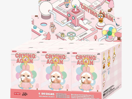 Pop Mart CRYBABY Crying Again Series - Vinyl Face Plush Blind Box – SM-PM-CRYING-AGAIN – SneakerMood – 01