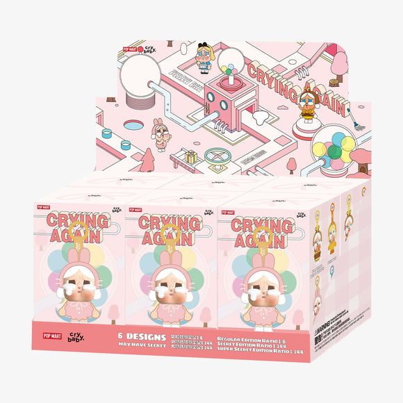 Pop Mart CRYBABY Crying Again Series - Vinyl Face Plush Blind Box – SM-PM-CRYING-AGAIN – SneakerMood – 01
