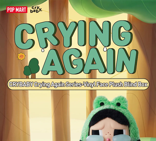 Pop Mart CRYBABY Crying Again Series - Vinyl Face Plush Blind Box – SM-PM-CRYING-AGAIN – SneakerMood – 08