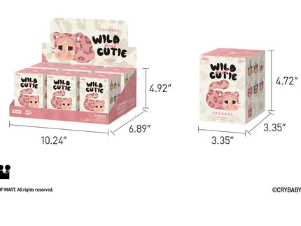Pop Mart CRYBABY Wild but Cutie Series - Vinyl Face Plush Blind Box – SM-PM-WILD-BUT-CUTIE – SneakerMood – 13