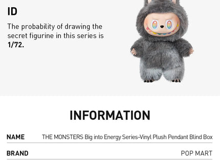 Pop Mart Labubu The Monsters Big into Energy Series Vinyl Face Blind Box – SM-PM-BIG-INTO-ENERGY – SneakerMood – 13