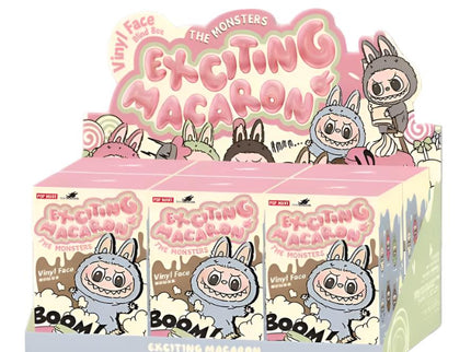 Pop Mart Labubu THE MONSTERS Tasty Macarons Vinyl Face Blind Box – SM-PM-TASTY-MACARONS – SneakerMood – 01