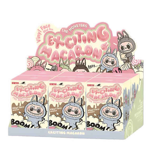 Pop Mart Labubu THE MONSTERS Tasty Macarons Vinyl Face Blind Box – SM-PM-TASTY-MACARONS – SneakerMood – 01