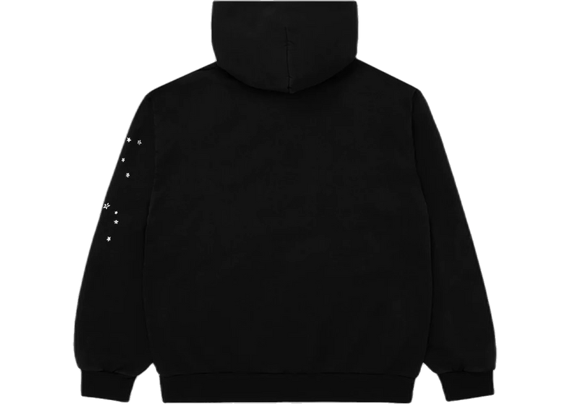 Sp5der I Heart SP5 Hoodie Black Back SneakerMood