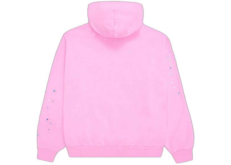 Sp5der OG Web Hoodie Pink Back SneakerMood