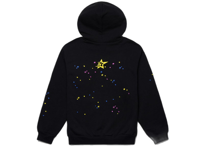 Sp5der P*NK V2 Hoodie Black Back SneakerMood