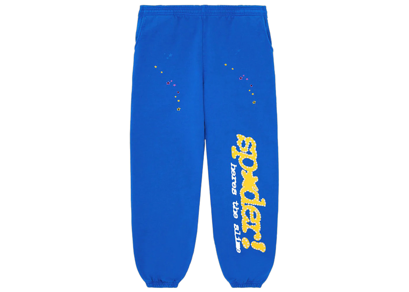 Sp5der TC Sweatpants Blue Front SneakerMood