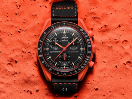 Swatch x Omega Bioceramic Moonswatch Mission On Earth Lava – SO33O100 – SneakerMood – 03