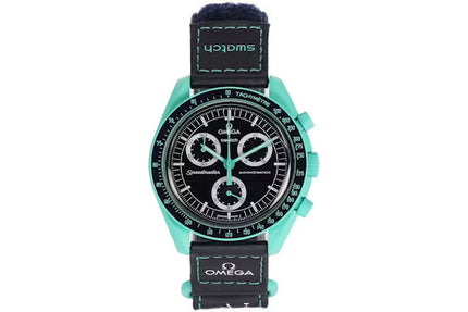 Swatch x Omega Bioceramic Moonswatch Mission On Earth Polar Lights – SO33L103 – SneakerMood – 01