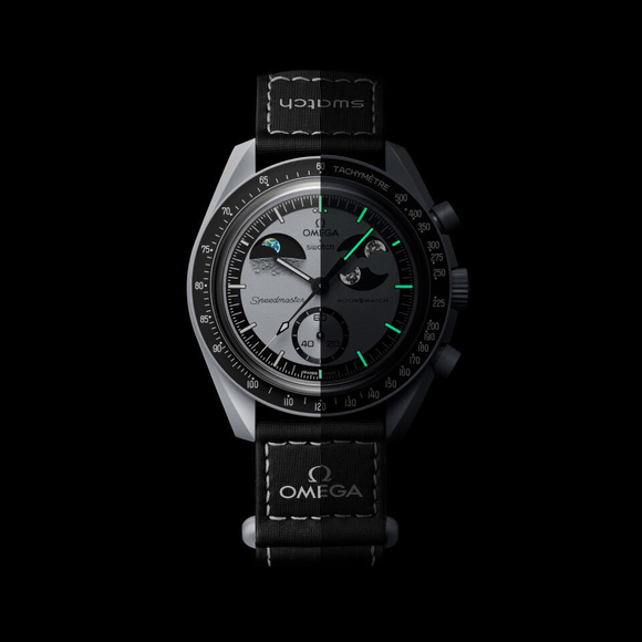 Swatch x Omega Bioceramic Moonswatch Mission to Earthphase – SO33M700 – SneakerMood – 03