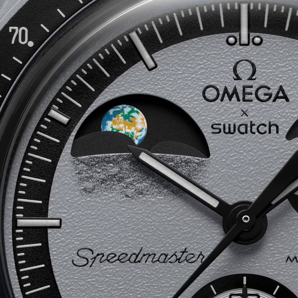 Swatch x Omega Bioceramic Moonswatch Mission to Earthphase – SO33M700 – SneakerMood – 04