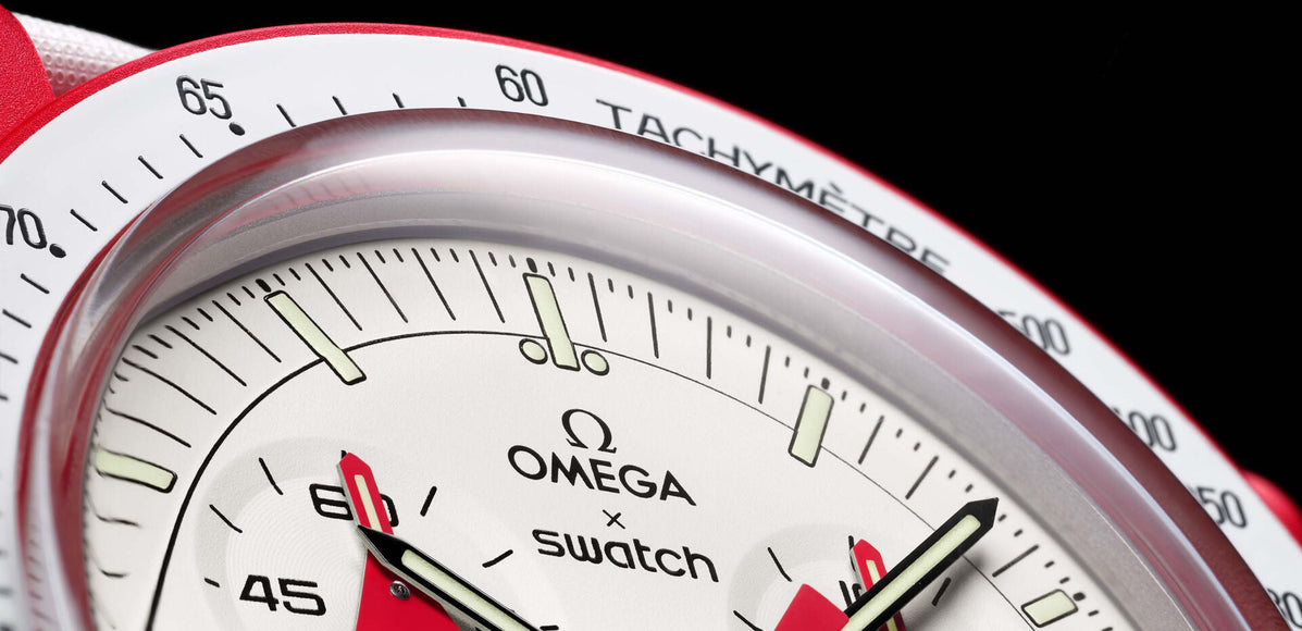 Swatch x Omega Bioceramic Moonswatch Mission to Mars – SO33R100 – SneakerMood – 02
