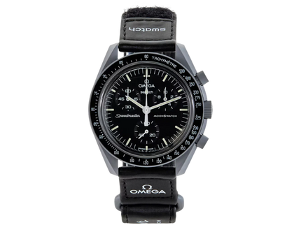 Swatch x Omega Bioceramic Moonswatch Mission to Moon – SO33M100 – SneakerMood – 01