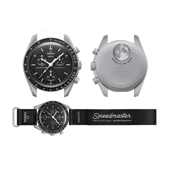 Swatch x Omega Bioceramic Moonswatch Mission to Moon – SO33M100 – SneakerMood – 02