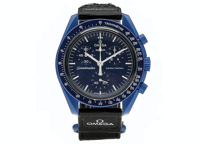 Swatch x Omega Bioceramic Moonswatch Mission to Neptune – SO33N100 – SneakerMood – 01