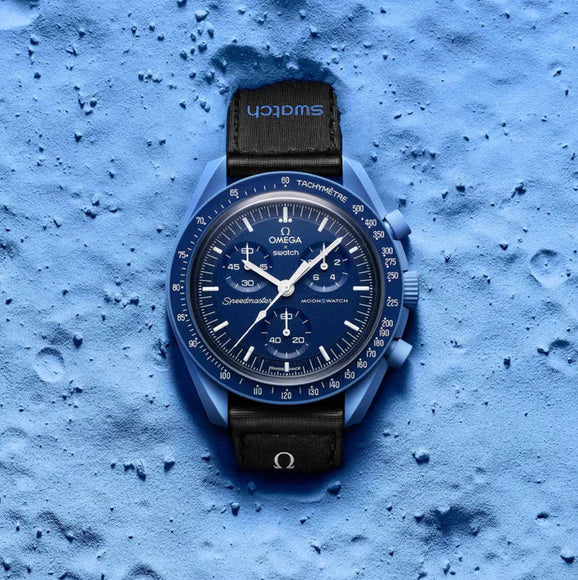Swatch x Omega Bioceramic Moonswatch Mission to Neptune – SO33N100 – SneakerMood – 02