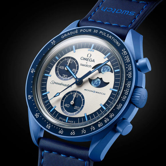 Swatch x Omega Bioceramic Moonswatch Mission to the Super Blue Moonphase – SO33N700 – SneakerMood – 02