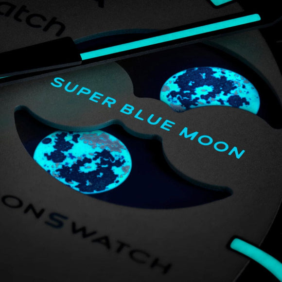 Swatch x Omega Bioceramic Moonswatch Mission to the Super Blue Moonphase – SO33N700 – SneakerMood – 03
