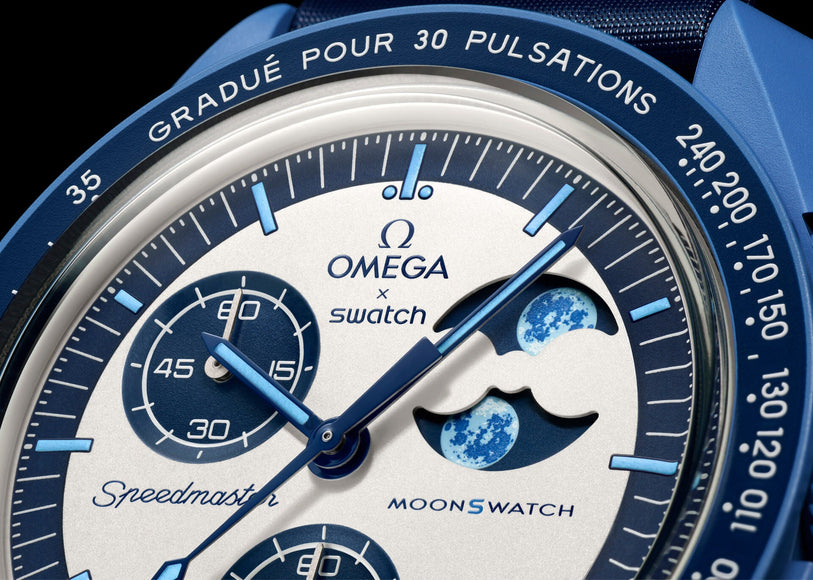 Swatch x Omega Bioceramic Moonswatch Mission to the Super Blue Moonphase – SO33N700 – SneakerMood – 04