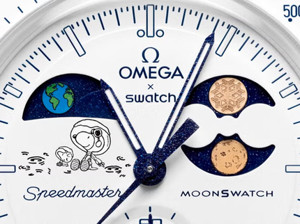 Swatch x Omega Mission to Earthphase Moonshine Gold Cold Moon – SO33W701L – SneakerMood – 02