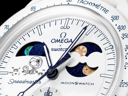 Swatch x Omega Mission to Earthphase Moonshine Gold Cold Moon – SO33W701L – SneakerMood – 03