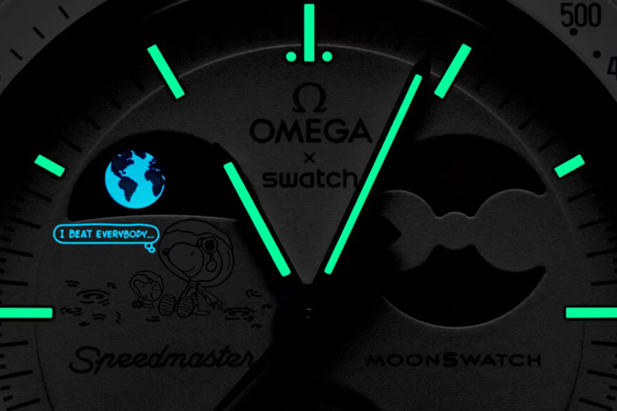 Swatch x Omega Mission to Earthphase Moonshine Gold Cold Moon – SO33W701L – SneakerMood – 05