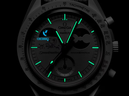 Swatch x Omega Mission to Earthphase Moonshine Gold Cold Moon – SO33W701L – SneakerMood – 06