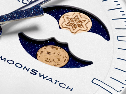 Swatch x Omega Mission to Earthphase Moonshine Gold Cold Moon – SO33W701L – SneakerMood – 07