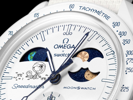 Swatch x Omega Mission to Earthphase Moonshine Gold Cold Moon – SO33W701L – SneakerMood – 09