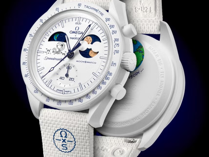 Swatch x Omega Mission to Earthphase Moonshine Gold Cold Moon – SO33W701L – SneakerMood – 10