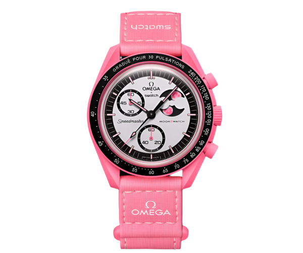 MoonSwatch Mission to the Pink Moonphase | SneakerMood