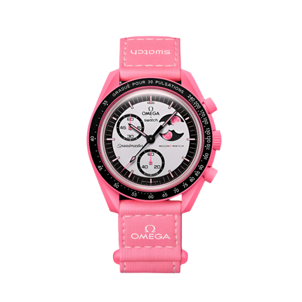Swatch x Omega Mission to the Pink Moonphase – SO33P700 – SneakerMood – 01