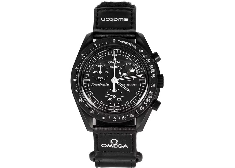 Swatch x Omega x Snoopy Black Mission to the Moonphase New Moon – SO33B700 – SneakerMood – 01