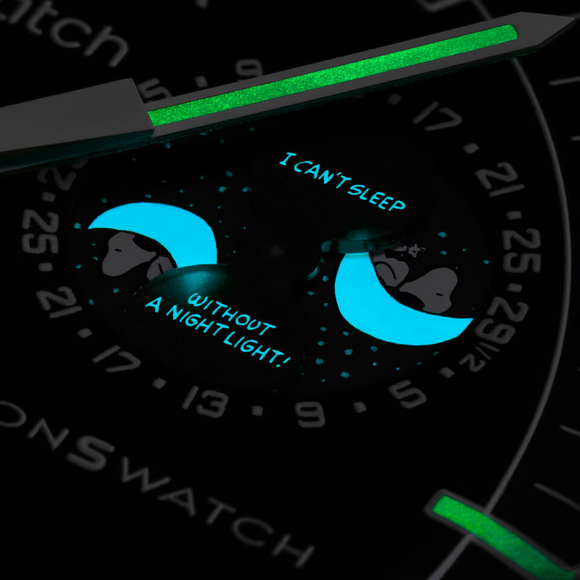 Swatch x Omega x Snoopy Black Mission to the Moonphase New Moon – SO33B700 – SneakerMood – 05